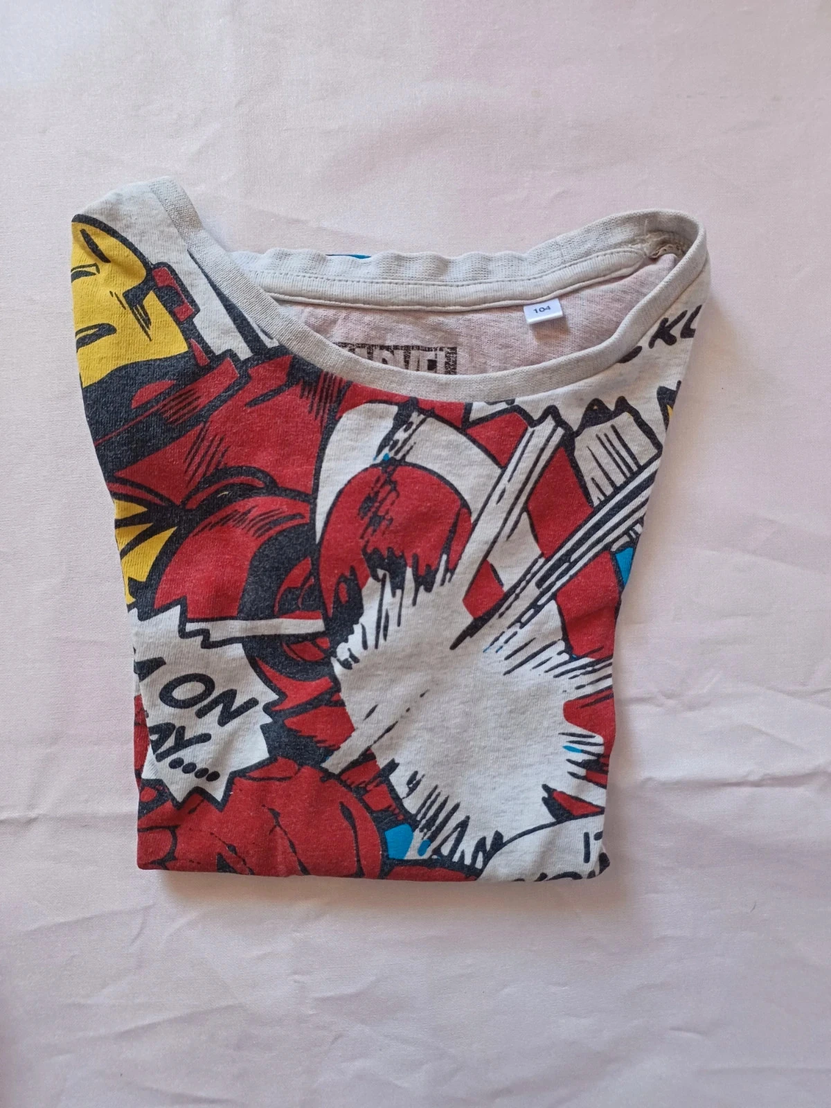 Tee shirt marvel 4 ans c&a